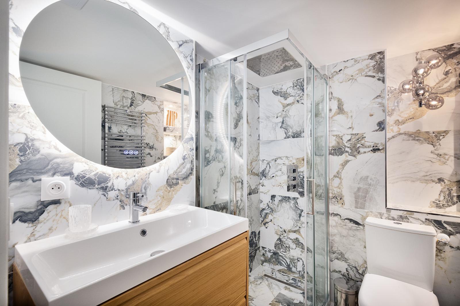 Détail rénovation salle de bain